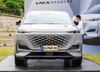 Changan UNI-K SUV Testing Unit Seen In Pakistan
