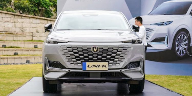 Changan UNI-K SUV Testing Unit Seen In Pakistan