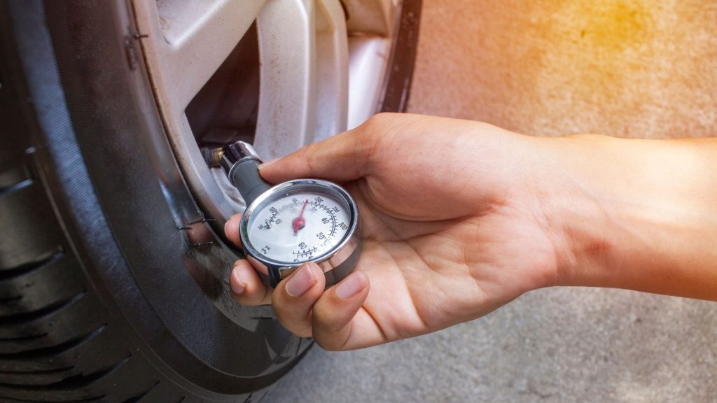 Ensure Tyre Pressure