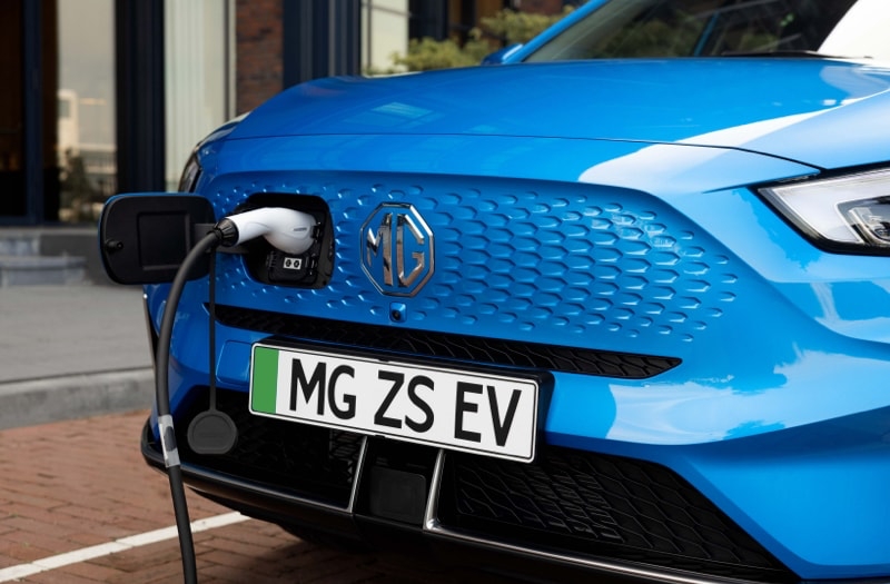 MG ZS EV Facelift Electric Vehicle