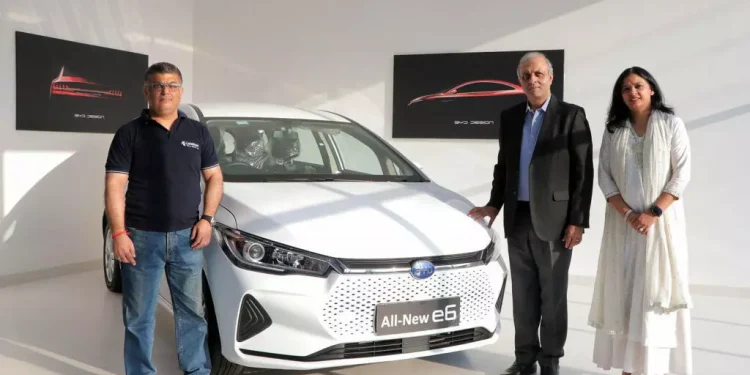 BYD Opens First Electric Vehicle Showroom In New Delhi