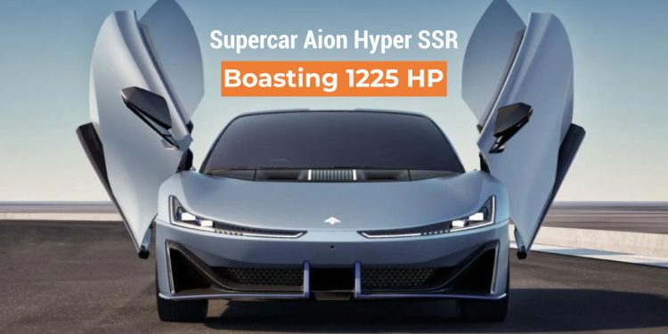 All-Electric Chinese Supercar Aion Hyper SSR Boasting 1225 HP