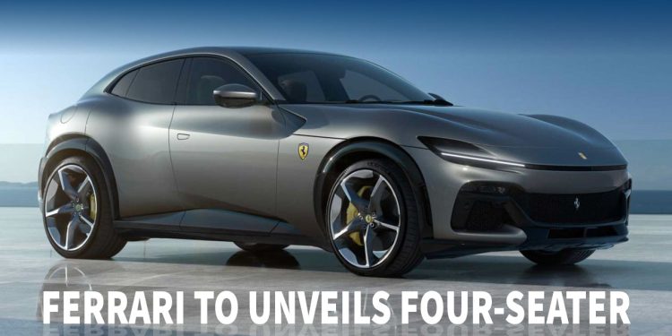 Ferrari To unveils Four-Seater Purosangue