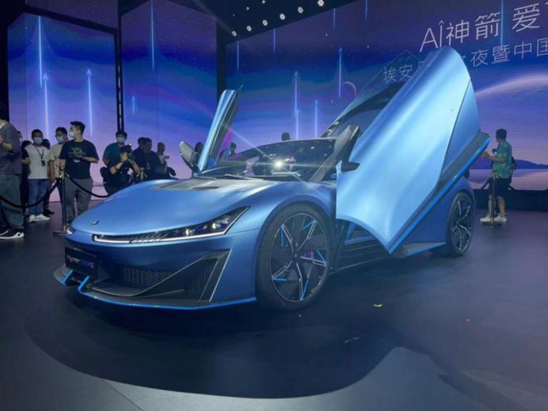AllElectric Chinese Supercar Aion Hyper SSR Boasting 1225 HP
