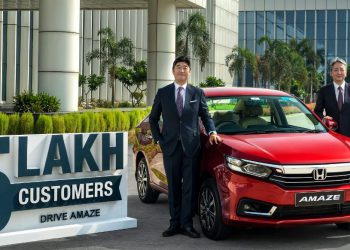 Honda Amaze Crossed 5 Lacs Unit Sales Milestone in India