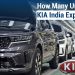 How Many Units Kia India Export In Last Three Years