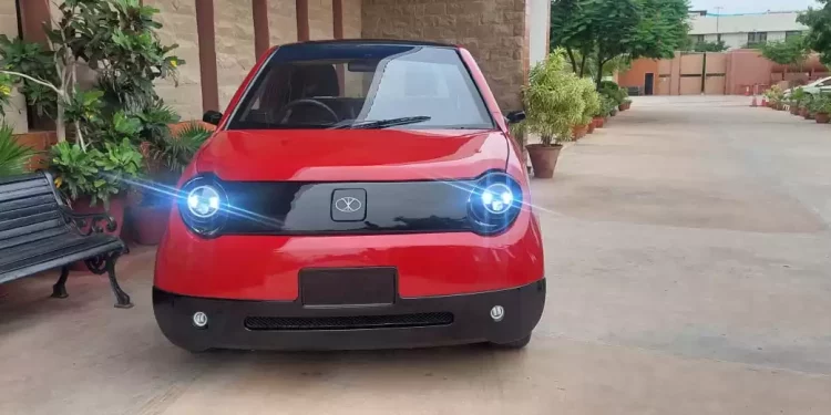 NUR-E 75, Pakistan's first Electric Car Unveiled