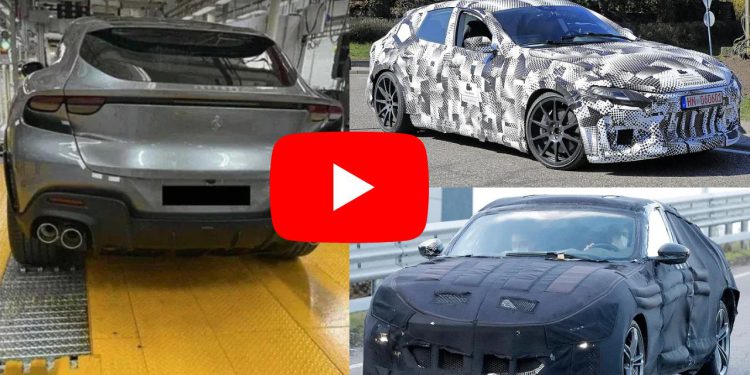 New Ferrari SUV Purosangue Revealed