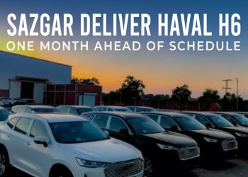 Sazgar Delivery of Haval H6 one month ahead of schedule