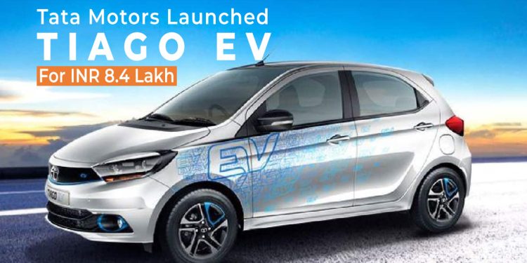 Tata Motors Launched Tiago EV For INR 8.4 Lakh,.