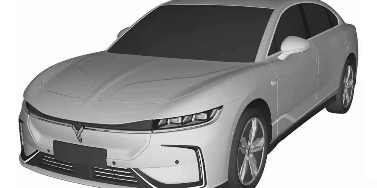 Voyah's Sedan H53 Patent Images Leaked