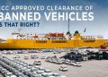 Is ECC Approved clearance of Banned Vehicles