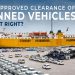 Is ECC Approved clearance of Banned Vehicles