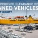 Is ECC Approved clearance of Banned Vehicles