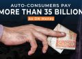 Auto-Consumers Pay More Than 35 Billion As ON Money