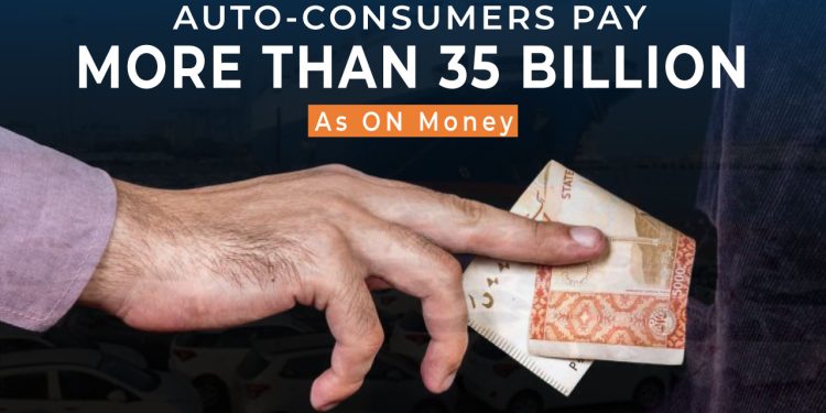 Auto-Consumers Pay More Than 35 Billion As ON Money