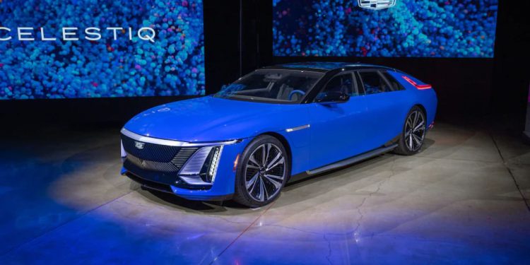 Cadillac Celestiq Fully-Electric High-Performance Sedan