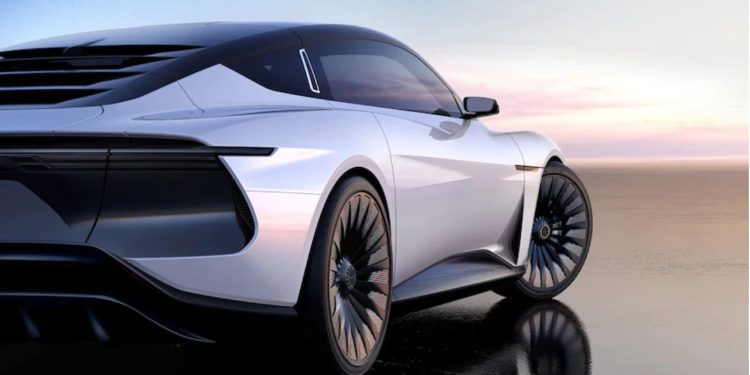 DeLorean Alpha 5 With Gull-Winged Doors