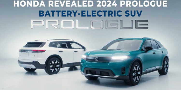 Honda Revealed All-New 2024 Prologue battery-electric SUV