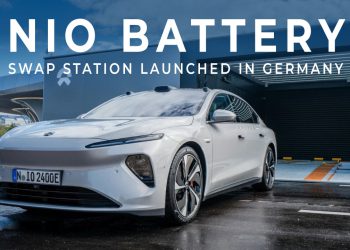 NIO Battery Swap Station Launched In Germany