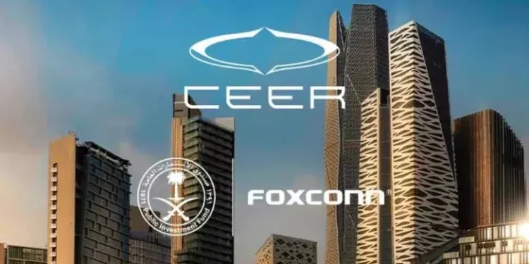 Saudi Arabia Partners With Foxconn to Make Electric Cars