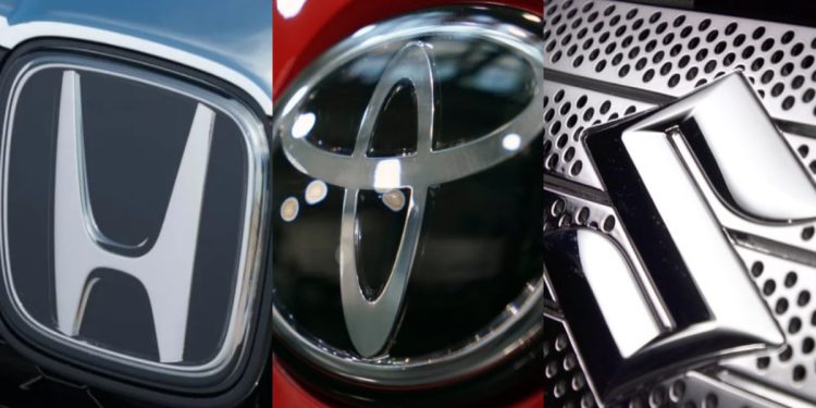 Suzuki and Toyota Top 5 Best Selling Cars.,,