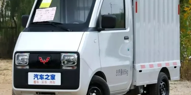 Wuling Introduced Electric pickup E10 in China - Single Seat EV