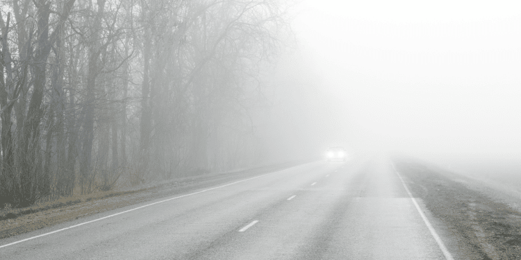Fog Journey Planner Issued By Motorway Police