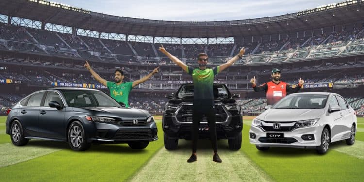 Haris, Fakhar, And Shaheen Receive New Cars From Lahore Qalandars