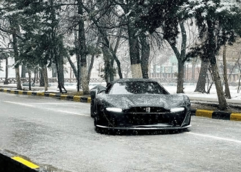 The First Afghan-Made Supercar Hits the Road