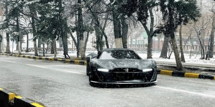 The First Afghan-Made Supercar Hits the Road