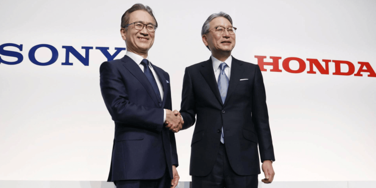 At CES 2023 Sony and Honda Reveal Prototype EV Brand