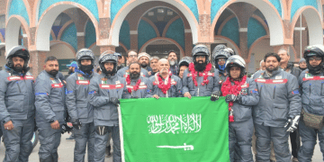 Biker Group Reaches Saudi Arabia from Pakistan for Umrah