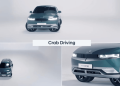 Hyundai Ioniq 5 drives in a 90-degree Angle