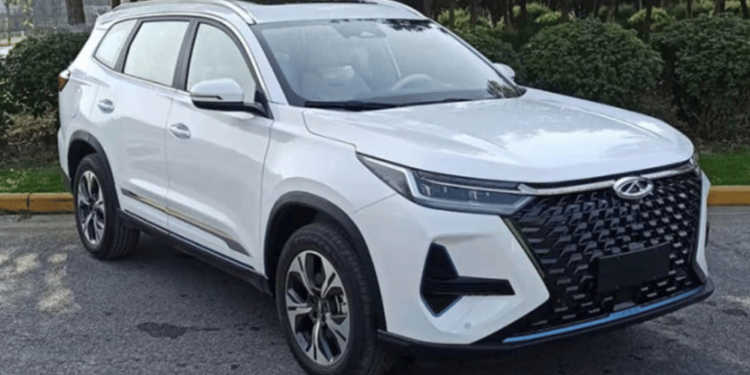 Photos Show the Chery Tiggo 8 Pro Plug-In Hybrid