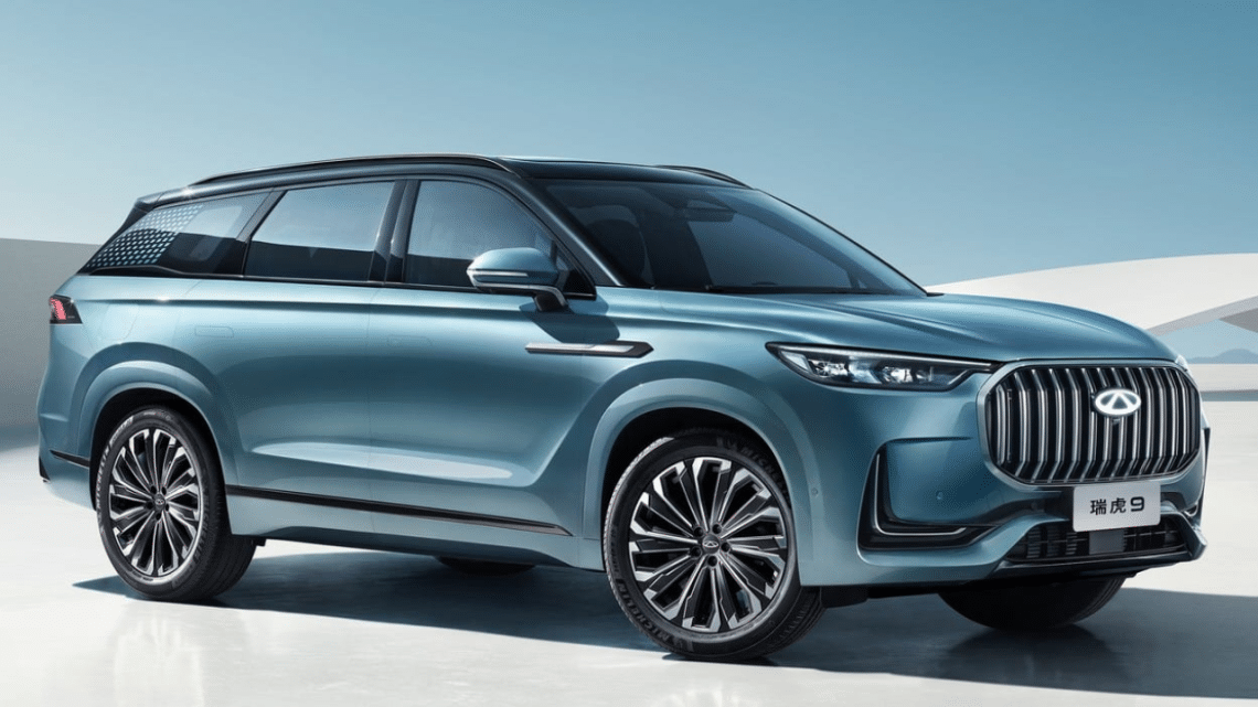 Chery Tiggo 9 SUV Official Pictures Released