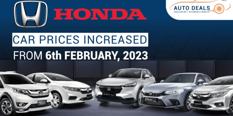 Honda Car Prices Increased Again- Second Time in 2 Weeks