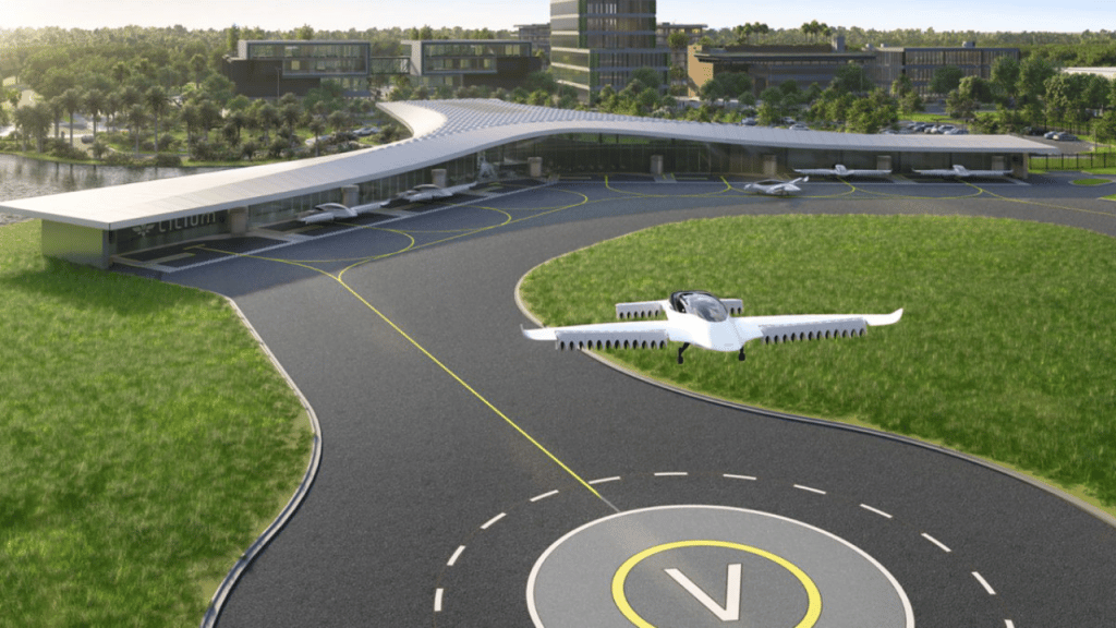 Dubai Become The First With A Flying Taxi Network Of Vertiports