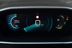 Peugeot-2008 speedometer