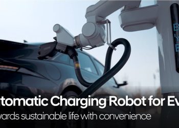 KIA and Hyundai Develop a Robot (ACR) For Hands-Free EV Charging