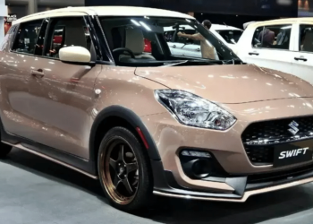 Suzuki Swift Mocca Café New Edition Displayed at BIMS 2023