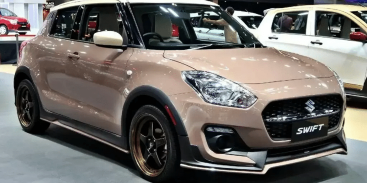 Suzuki Swift Mocca Café New Edition Displayed at BIMS 2023