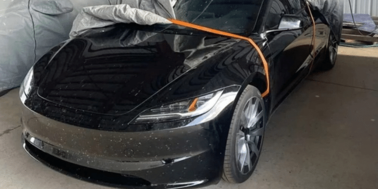 All-New Tesla Model 3 Photos Leaked