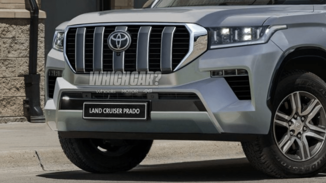 Toyota Prado 2024 Rendering Display Photos Released