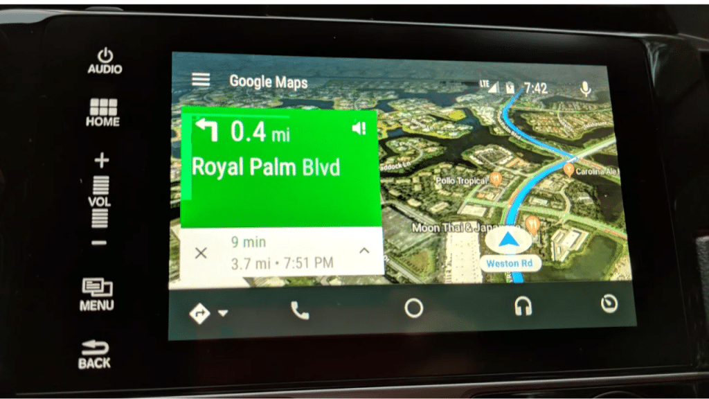 How to Use Google Maps in the Car