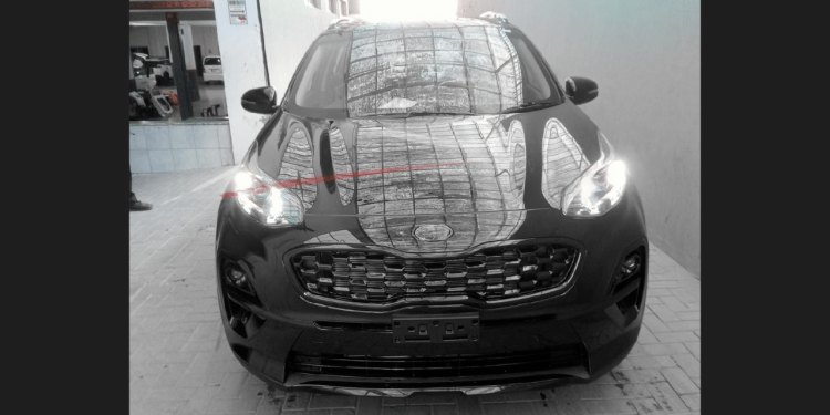 New Black Kia Sportage Photos Leaked In Pakistan