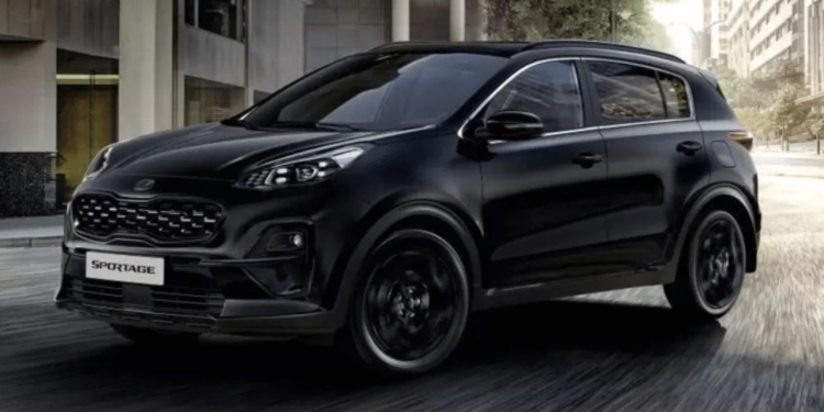 New Black Kia Sportage Spotted Video In Pakistan