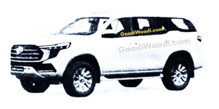2024 Toyota Fortuner Pictures Leaked