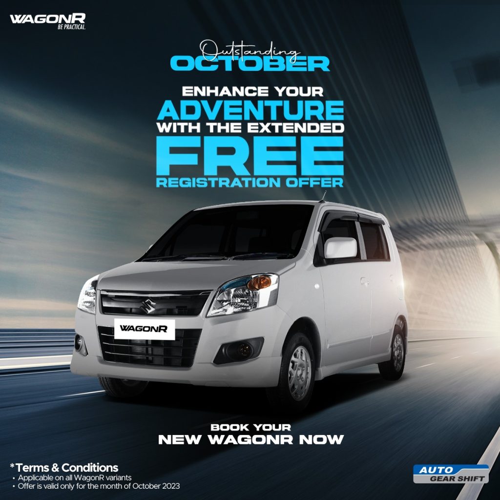 Wagon R Free Registration