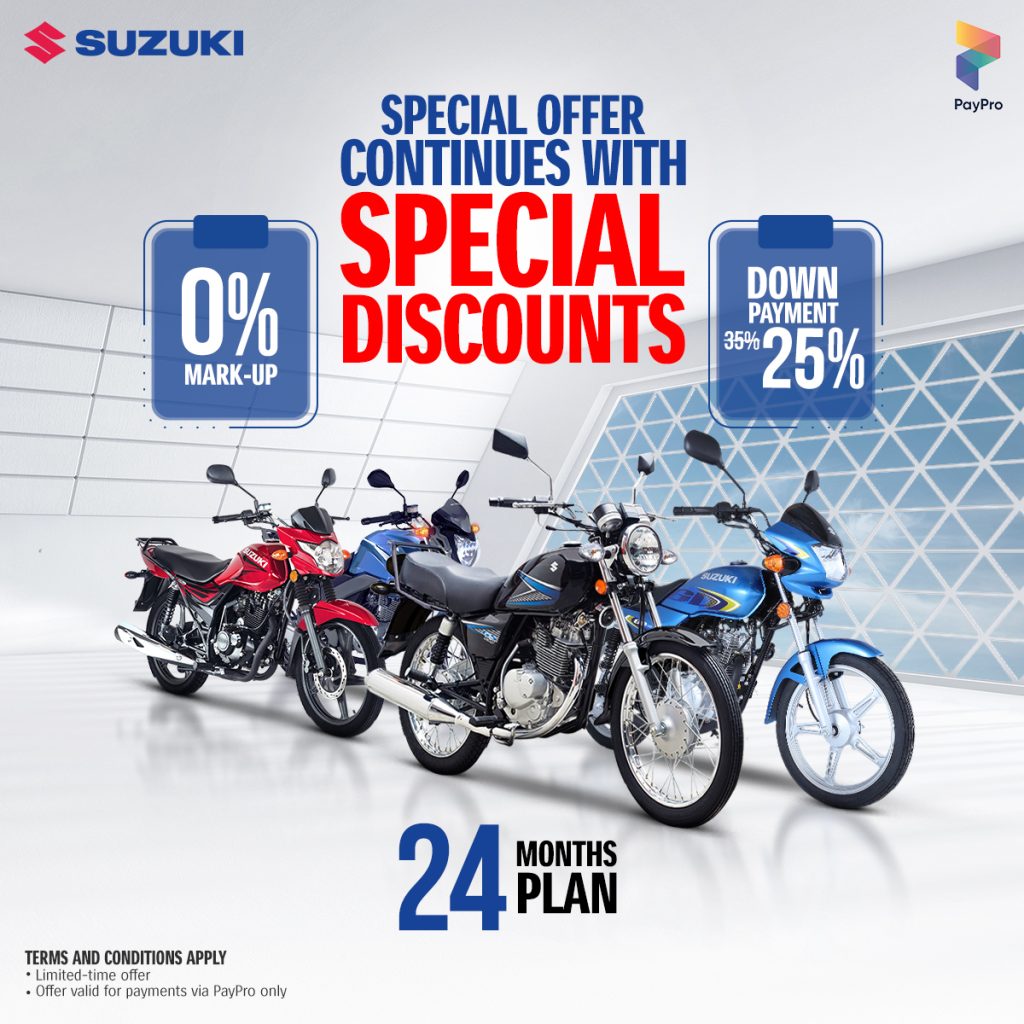 Suzuki Bikes Offer